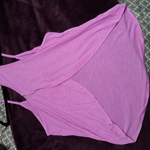 Gap Factory Gap Fit Light Purple Athletic Top - Picture 3 of 3